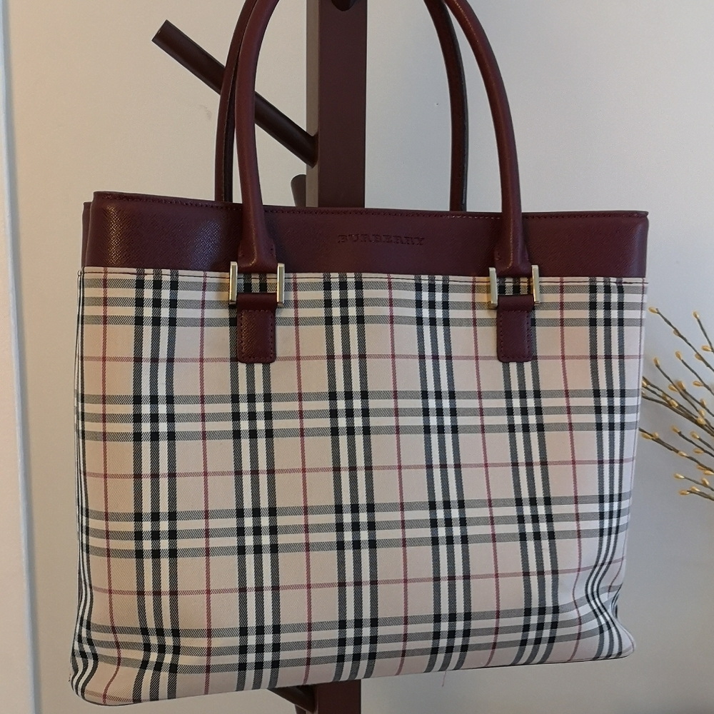 Authentic Vintage Burberry Handbag
